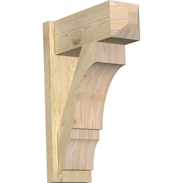 Ekena Millwork Balboa Rough Sawn Craftsman Outlooker, Douglas Fir, 8"W x 20"D x 28"H OUT08X20X28BOA04RDF - main